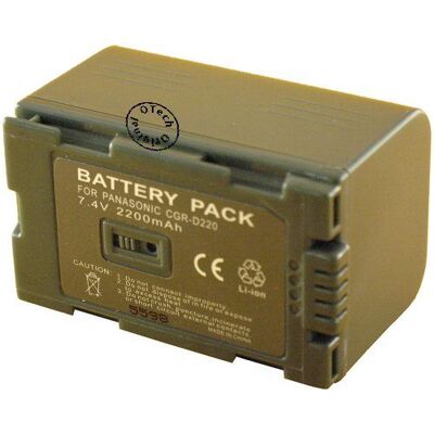 Batterie OTECH CGR-D220A-1B - Li-ion, 2200mAh, 1 An Garantie - Publicité Batterie OTECH CGR-D220A-1B - Li-ion, 2200mAh, 1 An Garantie - Publicité