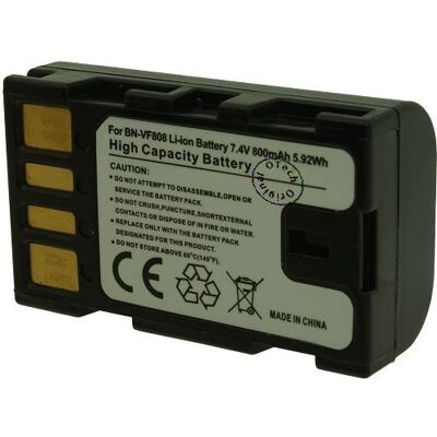 Batterie OTECH pour JVC CGR-DA20E - 800mAh Li-ion - Publicité Batterie OTECH pour JVC CGR-DA20E - 800mAh Li-ion - Publicité