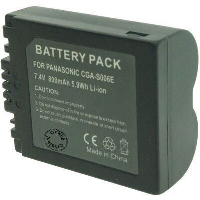 Batterie OTECH CGR-S006E / 1B - Haute qualité - Publicité Batterie OTECH CGR-S006E / 1B - Haute qualité - Publicité