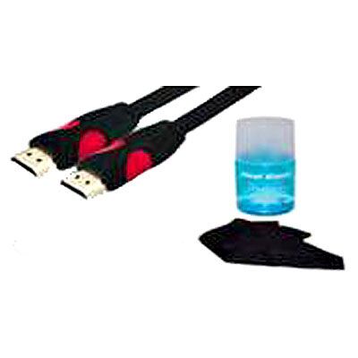 Real Cable HDMI pack + Kit de nettoyage - Publicité Real Cable HDMI pack + Kit de nettoyage - Publicité