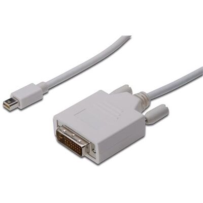 Générique CONECTICPLUS Câble mini displayport vers dvi mâle 1.80m Blanc - Publicité Générique CONECTICPLUS Câble mini displayport vers dvi mâle 1.80m Blanc - Publicité