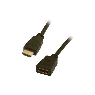 MCL MC384/3D-1M - Câble d'extension HDMI avec Ethernet - HDMI mâle pour HDMI femelle - 1 m - Publicité MCL MC384/3D-1M - Câble d'extension HDMI avec Ethernet - HDMI mâle pour HDMI femelle - 1 m - Publicité