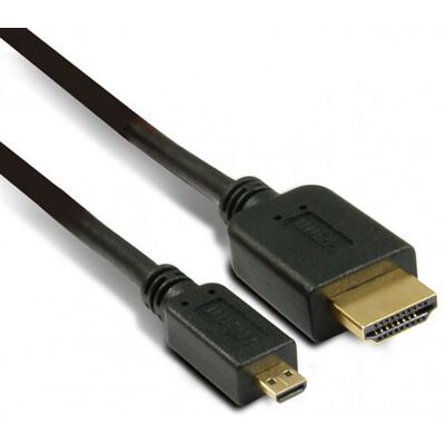 Metronic Câble HDMI High Speed HDMI mâle/ micro HDMI mâle 1,5 m - Publicité Metronic Câble HDMI High Speed HDMI mâle/ micro HDMI mâle 1,5 m - Publicité