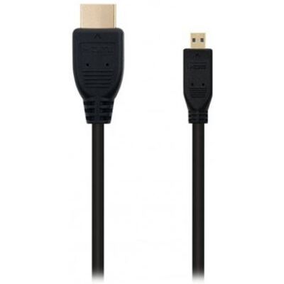 Câble HDMI vers Micro HDMI NANOCABLE 10.15.3501 Noir (0,8 m) Blanc - Publicité Câble HDMI vers Micro HDMI NANOCABLE 10.15.3501 Noir (0,8 m) Blanc - Publicité