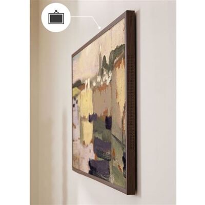 Non communiqué Cadre interchangeable pour TV ART MATTE 55' et 65'' - Bois foncé - Publicité Non communiqué Cadre interchangeable pour TV ART MATTE 55' et 65'' - Bois foncé - Publicité