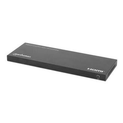 Non communiqué Manhattan - Répartiteur vidéo/audio - 4K@60Hz, with downscaling - 1 x 8 - 8 x HDMI - de bureau Noir - Publicité Non communiqué Manhattan - Répartiteur vidéo/audio - 4K@60Hz, with downscaling - 1 x 8 - 8 x HDMI - de bureau Noir - Publicité