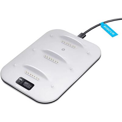 Non communiqué BOBOVR BD3 Station de Chargement, Offrant Une Charge Rapide pour 3 * B100, Puissance 30 W, 0 à 80% en Seulement 1 Heure blanc - Publicité Non communiqué BOBOVR BD3 Station de Chargement, Offrant Une Charge Rapide pour 3 * B100, Puissance 30 W, 0 à 80% en Seulement 1 Heure blanc - Publicité