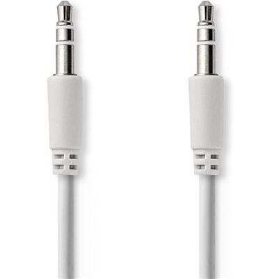 Non communiqué Câble Enroulé Audio Stéréo 3,5 mm Mâle - 3,5 mm Mâle 1,0 m Blanc - Publicité Non communiqué Câble Enroulé Audio Stéréo 3,5 mm Mâle - 3,5 mm Mâle 1,0 m Blanc - Publicité