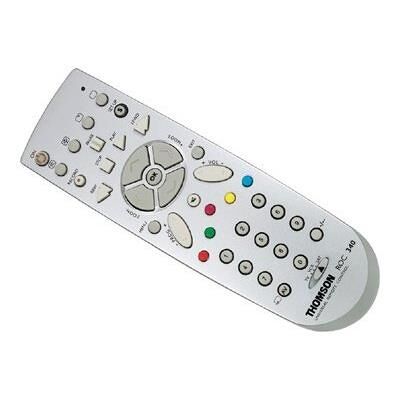 Thomson ROC340 - Télécommande universelle - 40 boutons - infrarouge - argent Argent - Publicité Thomson ROC340 - Télécommande universelle - 40 boutons - infrarouge - argent Argent - Publicité