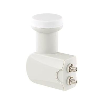 Tête LNB universelle Q-Sonic - 2 sorties - Accessoire parabole - Publicité Tête LNB universelle Q-Sonic - 2 sorties - Accessoire parabole - Publicité