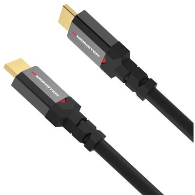 Câble HDMI Monster Cable Essentiels 1,8 m Noir et Gris Noir et Gris - Publicité Câble HDMI Monster Cable Essentiels 1,8 m Noir et Gris Noir et Gris - Publicité