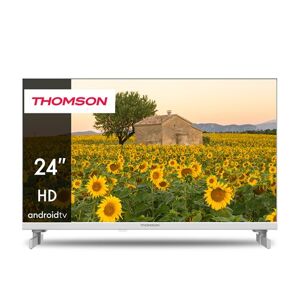 TV LED Thomson 24HA2S13CW 60 cm HD Android TV Blanc Blanc - Publicité