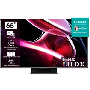 TV QLED Hisense 65UXKQ 165 cm 4K UHD Smart TV Noir Noir - Publicité