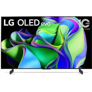 TV OLED Evo LG OLED42C3 106 cm 4K UHD Smart TV Noir et Argent Noir / Argent - Publicité