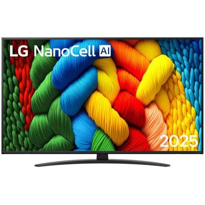 Non communiqué TV LG NanoCell AI 50NANO81A6A Noir 50 pouces 4K Ultra HD Smart TV Wifi noir - Publicité Non communiqué TV LG NanoCell AI 50NANO81A6A Noir 50 pouces 4K Ultra HD Smart TV Wifi noir - Publicité