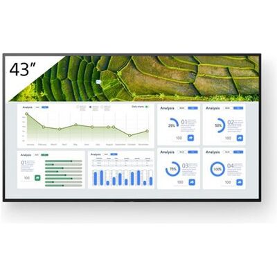Sony Bravia Professional Displays FW-43BZ30L - Classe de diagonale 43" BZ30L Series écran LCD rétro-éclairé par LED - signalisation numérique - Android TV - 4K UHD (2160p) 3840 x 2160 - HDR - Direct LED - Publicité Sony Bravia Professional Displays FW-43BZ30L - Classe de diagonale 43" BZ30L Series écran LCD rétro-éclairé par LED - signalisation numérique - Android TV - 4K UHD (2160p) 3840 x 2160 - HDR - Direct LED - Publicité