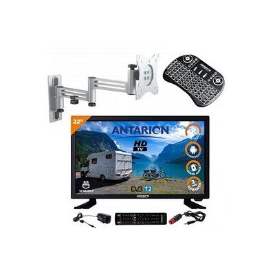 Non communiqué Pack antarion tv led 22" 55cm téléviseur full hd smart tv + support tv double bras + clavier sans fil - Publicité Non communiqué Pack antarion tv led 22" 55cm téléviseur full hd smart tv + support tv double bras + clavier sans fil - Publicité