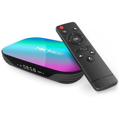 Non communiqué Lecteur multimédia en ligne,ELVANZA,boîtier TV,boîtier TV Android 9.0,grande capacité de stockage 4 Go + 32 Go,Wi-Fi double bande et Bluetooth,port USB 3.0 et port Ethernet Gigabit,compatible avec les téléviseurs 4K et les home cinémas - Publicité Non communiqué Lecteur multimédia en ligne,ELVANZA,boîtier TV,boîtier TV Android 9.0,grande capacité de stockage 4 Go + 32 Go,Wi-Fi double bande et Bluetooth,port USB 3.0 et port Ethernet Gigabit,compatible avec les téléviseurs 4K et les home cinémas - Publicité