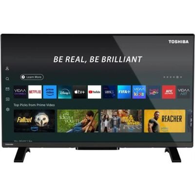 Non communiqué Television TV TOSHIBA 32QV2F63DG TV QLED 32 80 cm FHD 1920 1080 DTS Virtual:X Smart noir - Publicité Non communiqué Television TV TOSHIBA 32QV2F63DG TV QLED 32 80 cm FHD 1920 1080 DTS Virtual:X Smart noir - Publicité