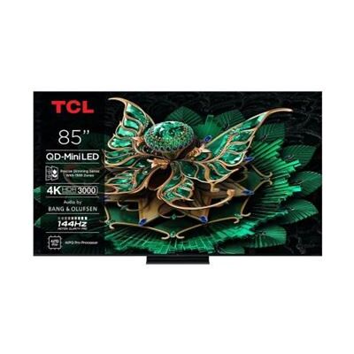 Téléviseur TCL Mini-LED - 85Q7CX2 - 85 pouces 4K UHD, Smart, HDR, VESA 600x400mm - Publicité Téléviseur TCL Mini-LED - 85Q7CX2 - 85 pouces 4K UHD, Smart, HDR, VESA 600x400mm - Publicité