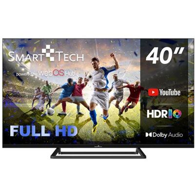 Non communiqué Smart Tech TV LED Full HD 40' (100 cm) Smart TV Web OS-40FW01V3- Molotov, Netflix, Prime Video, Disney+ 3xHDMI - 2xUSB -Dolby Audio Noir - Publicité Non communiqué Smart Tech TV LED Full HD 40' (100 cm) Smart TV Web OS-40FW01V3- Molotov, Netflix, Prime Video, Disney+ 3xHDMI - 2xUSB -Dolby Audio Noir - Publicité