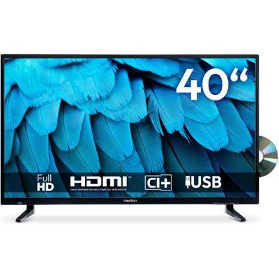 Non communiqué TV LED 40“ (100 cm) – MEDION MD840001 – Full HD 1980x1080 – 2xHDMI - 1xUSB – DVD noir - Publicité Non communiqué TV LED 40“ (100 cm) – MEDION MD840001 – Full HD 1980x1080 – 2xHDMI - 1xUSB – DVD noir - Publicité