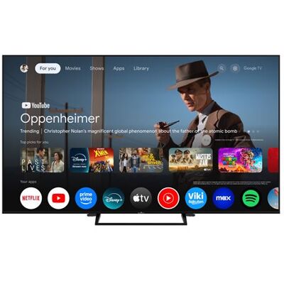 Non communiqué Smart Tech TV QLED 4K UHD 75' (189cm) 75QG06K Google TV- 3xHDMI - 2xUSB - HDR10, MEMC, Dolby Digital Plus Noir - Publicité Non communiqué Smart Tech TV QLED 4K UHD 75' (189cm) 75QG06K Google TV- 3xHDMI - 2xUSB - HDR10, MEMC, Dolby Digital Plus Noir - Publicité