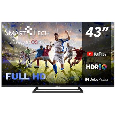 Non communiqué Smart Tech TV LED Full HD 43' (108 cm) Smart TV Web OS-43FW01V3- Molotov, Netflix, Prime Video, 3xHDMI - 2xUSB -Dolby Audio Noir - Publicité Non communiqué Smart Tech TV LED Full HD 43' (108 cm) Smart TV Web OS-43FW01V3- Molotov, Netflix, Prime Video, 3xHDMI - 2xUSB -Dolby Audio Noir - Publicité
