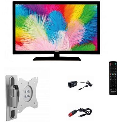 Non communiqué Pack ANTARION TV LED 21.5" 54cm Full HD 12V + Support TV 180° Camping-Car - Publicité Non communiqué Pack ANTARION TV LED 21.5" 54cm Full HD 12V + Support TV 180° Camping-Car - Publicité