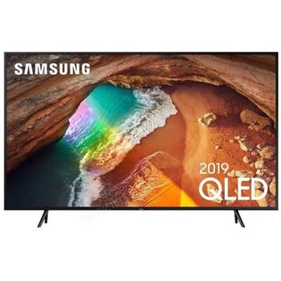 Samsung QE65Q60RAT - Classe de diagonale 65" 6 Series TV LCD rétro-éclairée par LED - QLED - Smart TV - 4K UHD (2160p) 3840 x 2160 - HDR - Quantum Dot - noir charbon Noir charbon - Publicité Samsung QE65Q60RAT - Classe de diagonale 65" 6 Series TV LCD rétro-éclairée par LED - QLED - Smart TV - 4K UHD (2160p) 3840 x 2160 - HDR - Quantum Dot - noir charbon Noir charbon - Publicité