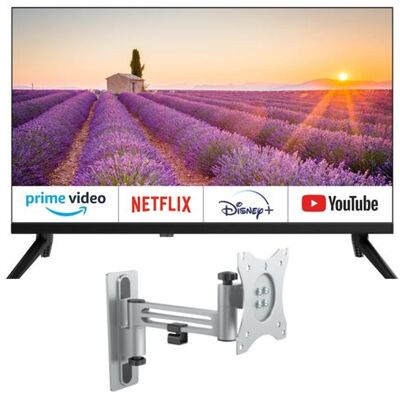 Non communiqué PACK EQUINOXE Téléviseur 32" Smart Android Officiel Camping-car + Support TV - Publicité Non communiqué PACK EQUINOXE Téléviseur 32" Smart Android Officiel Camping-car + Support TV - Publicité