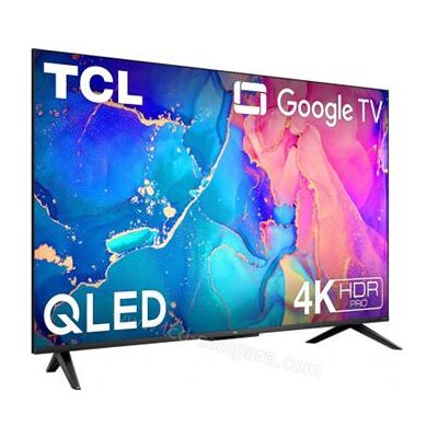 TV QLED TCL 55C635 139,7 cm 4K UHD Smart TV Noir Reconditionné Noir - Publicité TV QLED TCL 55C635 139,7 cm 4K UHD Smart TV Noir Reconditionné Noir - Publicité