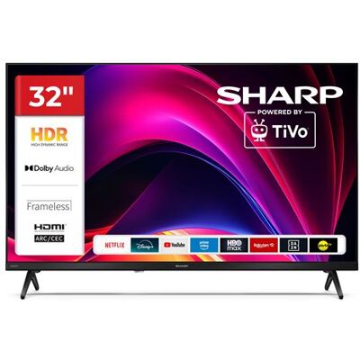 TV LED Sharp HD 32HE2745E 81 cm 2026 Noir - Publicité TV LED Sharp HD 32HE2745E 81 cm 2026 Noir - Publicité