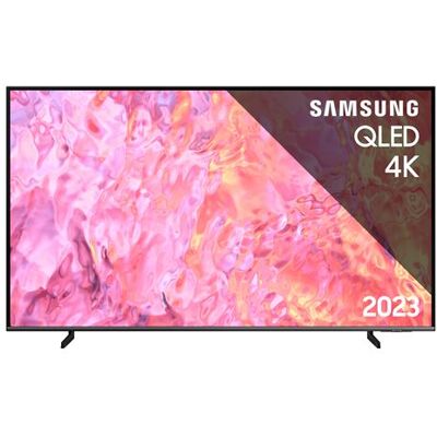 Samsung QE75Q67CAU - Classe de diagonale 75" Q67C Series TV LCD rétro-éclairée par LED - QLED - Smart TV - Tizen OS - 4K UHD (2160p) 3840 x 2160 - HDR - Quantum Dot, Double LED - noir One Billion Color - Publicité Samsung QE75Q67CAU - Classe de diagonale 75" Q67C Series TV LCD rétro-éclairée par LED - QLED - Smart TV - Tizen OS - 4K UHD (2160p) 3840 x 2160 - HDR - Quantum Dot, Double LED - noir One Billion Color - Publicité
