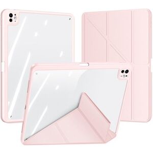 Étui DUX DUCIS pour iPad Pro 11 2024 - Coque transparente,housse amovible, Rose Rose - Publicité Étui DUX DUCIS pour iPad Pro 11 2024 - Coque transparente,housse amovible, Rose Rose - Publicité