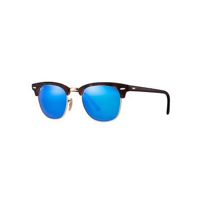 Ray-ban clubmaster flash rouge ecaille/bleu miroité - small-medium - Publicité Ray-ban clubmaster flash rouge ecaille/bleu miroité - small-medium - Publicité