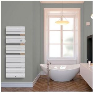 Thermor Sèche-serviettes connecté soufflant Allure 3 Virtuose - Mât à gauche - 750+1000W - Gris Menhir Gris - Publicité Thermor Sèche-serviettes connecté soufflant Allure 3 Virtuose - Mât à gauche - 750+1000W - Gris Menhir Gris - Publicité