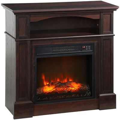 Non communiqué Cheminée électrique XL style classique chic 1800W effet flammes LED réglable télécommande effet bois - Publicité Non communiqué Cheminée électrique XL style classique chic 1800W effet flammes LED réglable télécommande effet bois - Publicité
