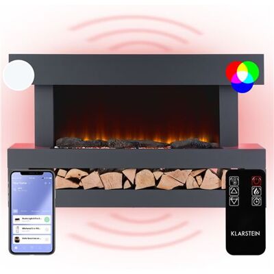 Klarstein - Studio Light & Fire 3 - 1000/2000W - Publicité Klarstein - Studio Light & Fire 3 - 1000/2000W - Publicité