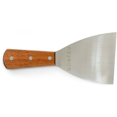 Spatule de barbecue Bonfeu Statola en acier inoxydable et bois - Ustensile cuisine, barbecue - Publicité Spatule de barbecue Bonfeu Statola en acier inoxydable et bois - Ustensile cuisine, barbecue - Publicité
