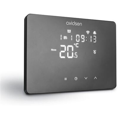 Non communiqué Thermostat Wifi connecté filaire noir - HomeTemp - Avidsen - 127073 Noir - Publicité Non communiqué Thermostat Wifi connecté filaire noir - HomeTemp - Avidsen - 127073 Noir - Publicité