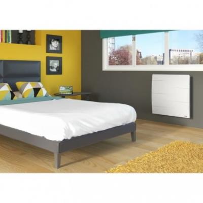 Sauter Radiateur électrique connecté 1500W blanc - Publicité Sauter Radiateur électrique connecté 1500W blanc - Publicité
