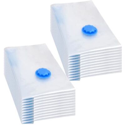 vidaXL Sacs de rangement sous vide 60x40 cm - Gain de place, Imperméables, Réutilisables - Publicité vidaXL Sacs de rangement sous vide 60x40 cm - Gain de place, Imperméables, Réutilisables - Publicité