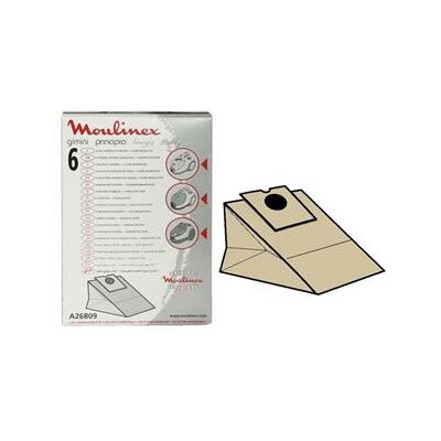 Moulinex A26B09 - Ensemble de sacs et filtre pour aspirateur - Publicité Moulinex A26B09 - Ensemble de sacs et filtre pour aspirateur - Publicité