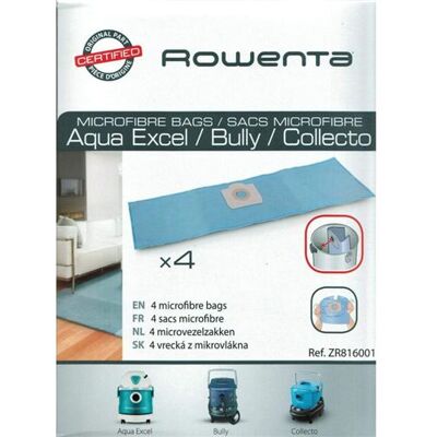 Rowenta Collecto Aspirateur Humide et Sec - 4 Sacs en Microfibre - Publicité Rowenta Collecto Aspirateur Humide et Sec - 4 Sacs en Microfibre - Publicité