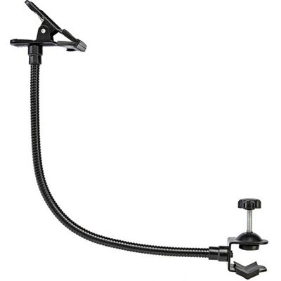 BRESSER BR-21 Bras flexible 50cm + 1 pince + 1 pince en forme de U à vis noir - Publicité BRESSER BR-21 Bras flexible 50cm + 1 pince + 1 pince en forme de U à vis noir - Publicité