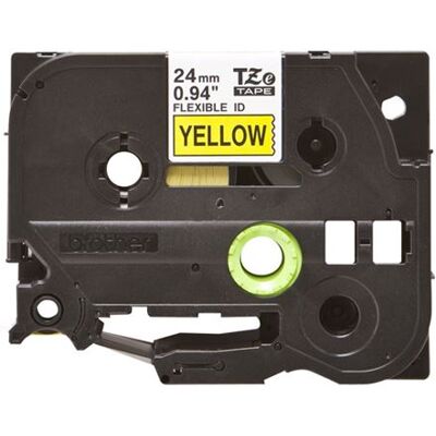 Brother TZe-FX651 - Noir sur jaune - Rouleau (2,4 cm x 8 m) 1 cassette(s) ruban flexible - pour Brother PT-D600; P-Touch PT-2430, 2470, 3600, 9800, D610, D800, E500, E550, H500, P750 - Publicité Brother TZe-FX651 - Noir sur jaune - Rouleau (2,4 cm x 8 m) 1 cassette(s) ruban flexible - pour Brother PT-D600; P-Touch PT-2430, 2470, 3600, 9800, D610, D800, E500, E550, H500, P750 - Publicité