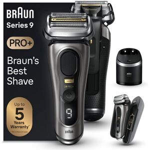 Rasoir homme Braun Series 9 Pro+ 9575cc Gris BLANC-GRIS - Publicité