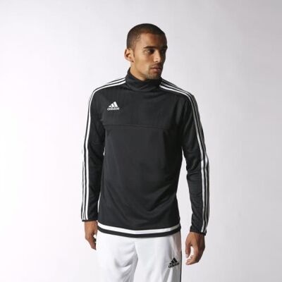 Sweat rugby - Haut d'entraînement TIRO15 - Adidas - Publicité Sweat rugby - Haut d'entraînement TIRO15 - Adidas - Publicité