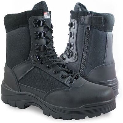 Chaussures avec zip Intervention Mil-Tec - Publicité Chaussures avec zip Intervention Mil-Tec - Publicité